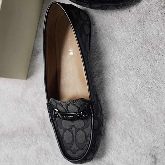 Coach black loafers 9.5 - Picture 2 of 6